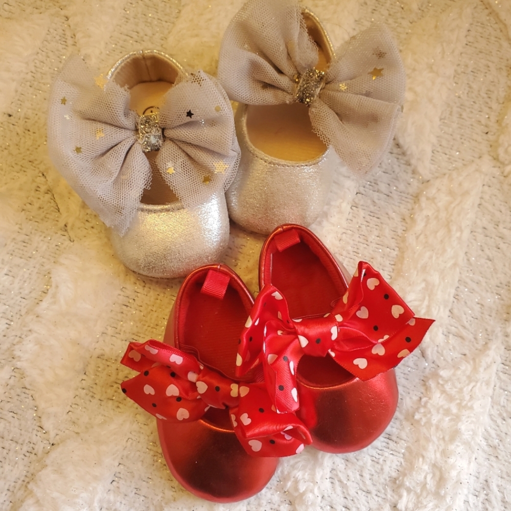 Bow Crib Shoes